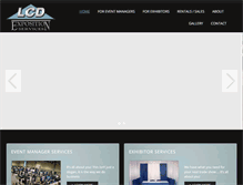 Tablet Screenshot of lcdexpo.com